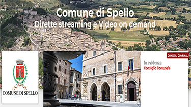 Dirette streaming e video on demand Consiglio Comunale Spello